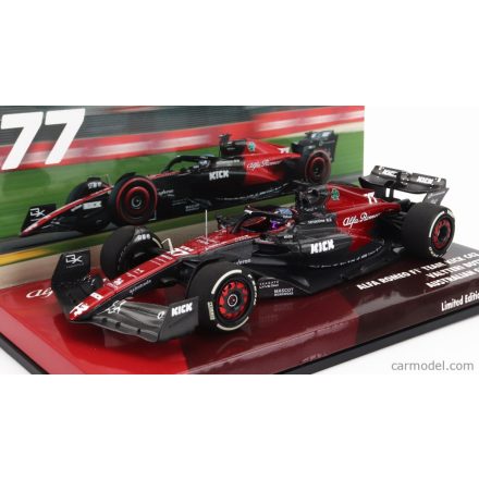 Minichamps ALFA ROMEO F1 C43 TEAM KICK N 77 AUSTRALIAN GP 2023 VALTTERI BOTTAS