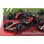 Minichamps Alfa Romeo F1 SET 2X C43 TEAM KICK N 77 AUSTRALIAN GP 2023 VALTTERI BOTTAS + N 24 AUSTRALIAN GP 2023 GUANYU ZHOU