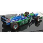 MINICHAMPS BENETTON F1 B194 FORD MILD SEVEN (CAR OF MICHAEL SCHUMACHER 1994 WORLD CHAMPION) DEMONSTRATION RUN GP BELGIUM SPA 2017 MICK SCHUMACHER