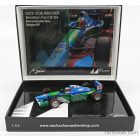 MINICHAMPS BENETTON F1 B194 FORD MILD SEVEN (CAR OF MICHAEL SCHUMACHER 1994 WORLD CHAMPION) DEMONSTRATION RUN GP BELGIUM SPA 2017 MICK SCHUMACHER