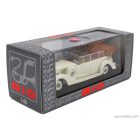 RIO MODELS MERCEDES BENZ 770K CABRIOLET 1938 WITH EVA BRAUN AND SS MILITARY GUARD FIGURES 1938