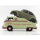 Schuco VOLKSWAGEN T1a VAN MIDLANDS CENTER VW BREZELKAFER KAROSSERIE 1962