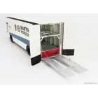 Schuco MERCEDES O317 TRUCK CAR TRANSPORTER PORSCHE MARTINI RACING 1968