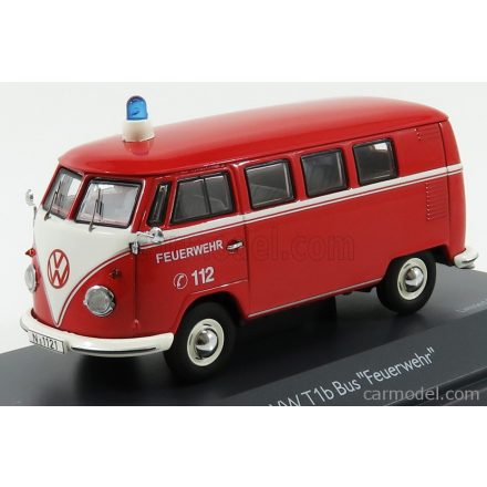 Schuco VOLKSWAGEN T1B BUS FEUERWEHR 1964