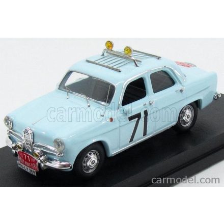 RIO MODELS ALFA ROMEO GIULIETTA TI N 71 RALLY MONTECARLO 1960 LOFFLER - JOHANSSON