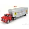 Schuco GMC TRUCK CAR TRANSPORTER TEAM JOHN EDGARD ENTERPRISES INC. LOS ANGELES CALIFORNIA FERRARI - PORSCHE RACE CARS 1950