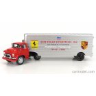 Schuco GMC TRUCK CAR TRANSPORTER TEAM JOHN EDGARD ENTERPRISES INC. LOS ANGELES CALIFORNIA FERRARI - PORSCHE RACE CARS 1950