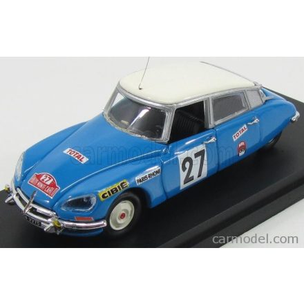 RIO MODELS CITROEN DS21 N 27 RALLY MONTECARLO 1970 POUDEROUX - VINCENT