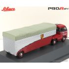 Schuco VOLKSWAGEN T1b CONTINENTAL MOTORS PORSCHE CAR TRANSPORTER 1962
