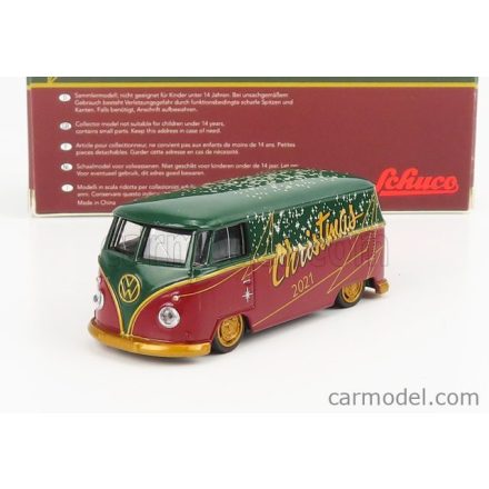 Schuco VOLKSWAGEN T1 VAN 1962 - CHRISTMAS EDITION 2021