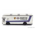 Schuco MERCEDES BENZ O317 TRUCK CAR TRANSPORTER PORSCHE MARTINI RACING 1968