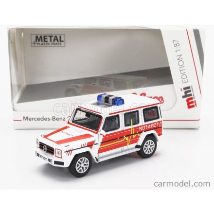Schuco MERCEDES BENZ G-CLASS NOTARZT POLICE 1995
