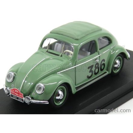 RIO MODELS VOLKSWAGEN BEETLE MAGGIOLINO N 386 RALLY MONTECARLO 1954 PRAGER - CULBERT