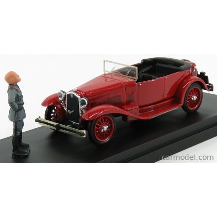 RIO MODELS ALFA ROMEO 1750 TORPEDO CABRIOLET OPEN WITH MUSSOLINI FIGURE AND LETTER 1926