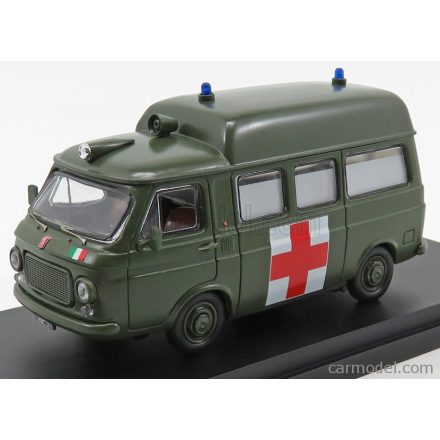 RIO MODELS FIAT 238 VAN TETTO ALTO AMBULANZA ESERCITO ITALIANO 1970