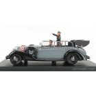 RIO MODELS MERCEDES BENZ 770K CABRIOLET OPEN 1942 WITH HITLER AND DRIVER FIGURES
