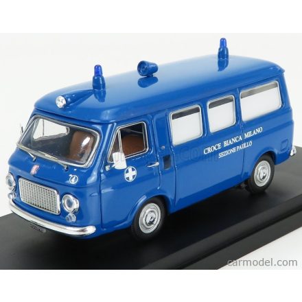 RIO MODELS FIAT 238 AMBULANZA CROCE BIANCA MILANO SEZIONE PAULLO 1970