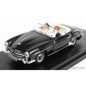   RIO MODELS MERCEDES BENZ 190SL SPIDER CABRIOLET OPEN 1955 - JUST MARRIED FIGURES