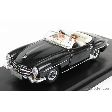 RIO MODELS MERCEDES BENZ 190SL SPIDER CABRIOLET OPEN 1955 - JUST MARRIED FIGURES