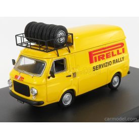   RIO MODELS FIAT 238 VAN TETTO ALTO CON PORTAPACCHI PIRELLI ASSISTENZA RALLY 1973 - HIGH ROOF WITH RACK