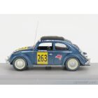 RIO MODELS VOLKSWAGEN BEETLE KAFER MAGGIOLINO CLOSED ROOF N 263 RALLY PANAMERICANA 1954 M.HINKE