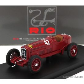   RIO MODELS ALFA ROMEO P3 TIPO B N 42 WINNER CIRCUITO DEL MONTENERO - COPPA CIANO 1934 ACHILLE VARZI