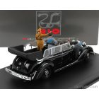 RIO MODELS MERCEDES 770 TOURER BERLIN PARADE 25th SEPTEMBER 1937 - WITH FIGURES HITLER MUSSOLINI AND 2X NAZISTS