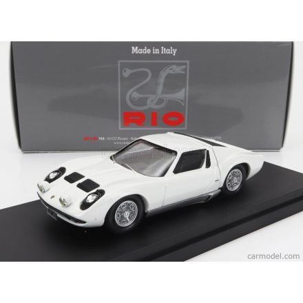 RIO MODELS LAMBORGHINI MIURA P400 1967 - PERSONAL CAR JOHNNY HALLYDAY