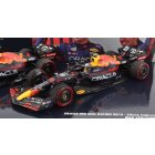 Minichamps RED BULL F1 SET 2X RB18 TEAM ORACLE RED BULL RACING N 1 WINNER EMILIA ROMAGNA ITALY GP WORLD CHAMPION 2022 MAX VERSTAPPEN + N 11 2nd EMILIA ROMAGNA ITALY GP 2022 SERGIO PEREZ