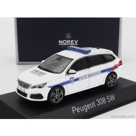 Norev Peugeot 308 GT SW STATION WAGON POLICE MUNICIPALE 2020
