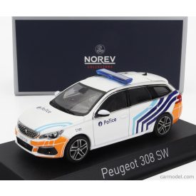 Norev Peugeot 308 SW STATION WAGON BELGIAN POLICE 2018