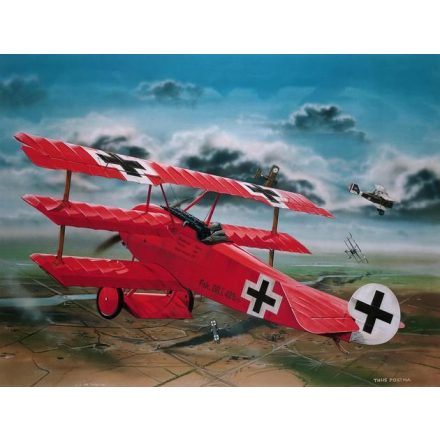 Revell Fokker Dr.1 Richthofen makett