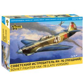 Zvezda Soviet Fighter Yak-7B (Late) makett