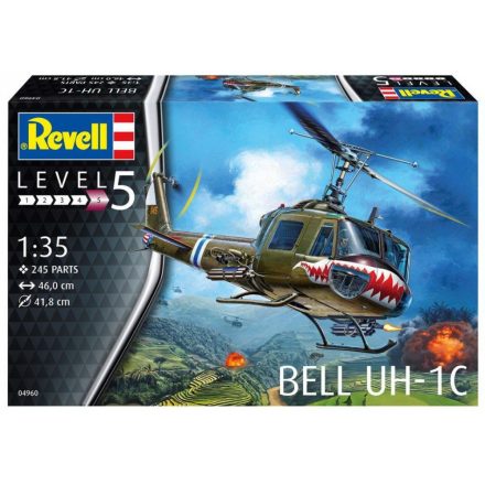 Revell Bell UH-1C makett