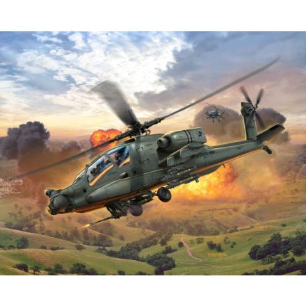 Revell AH-64A Apache makett