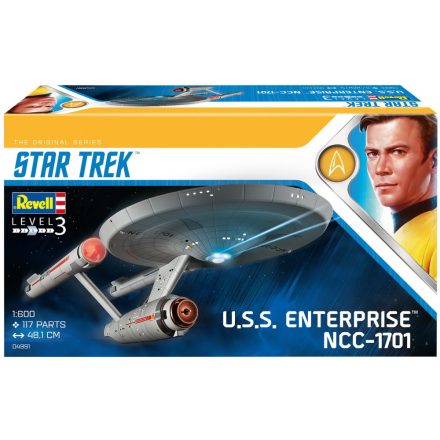 Revell Star Trek - USS Enterprise NCC-1701 makett