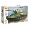 Zvezda Sovient medium tank T-34/76 (mod. 1943) - snap-fit harcjármű makett
