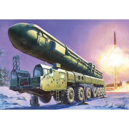 Zvezda Ballistic Missile Launcher Topol makett