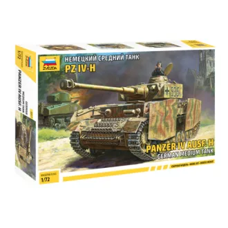 Zvezda PANZER IV AUSF.H harcjármű makett