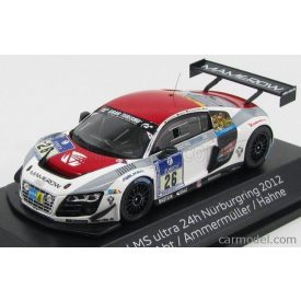   SPARK-MODEL AUDI R8 LMS ULTRA N 26 24h NURBURGRING 2012 MAMEROW - ABT - AMMERMULLER - HAHNE