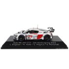 SPARK MODEL AUDI R8 LMS GT3 TEAM AUDI SPORT CAR COLLECTION N 22 24h NURBURGRING 2023 LUCA ENGSTLER - MAX HOFER - GILLES MAGNUS - DENNIS MARSCHALL