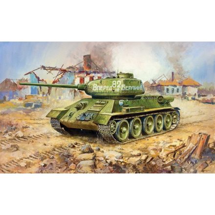 Zvezda T-34/85 Soviet Medium Tank makett