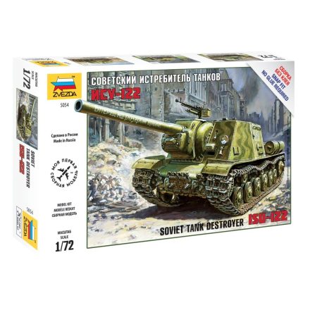 Zvezda ISU-122 Soviet Tank makett