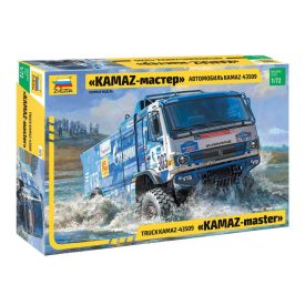 Zvezda KAMAZ-43509 "KAMAZ-master" makett