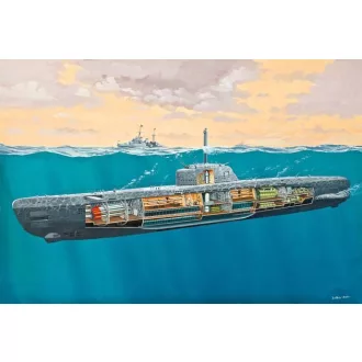 Revell U-Boot Typ XXI w/interior makett