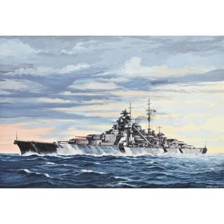 Revell Battleship Bismarck makett