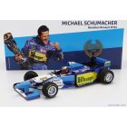 MINICHAMPS BENETTON F1 B195 TEAM MILD SEVEN RENAULT N 1 WORLD CHAMPION WINNER PACIFIC GP 1995 MICHAEL SCHUMACHER