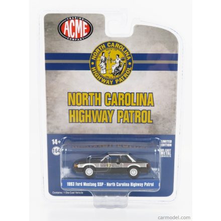 ACME Ford MUSTANG SSP NORTH CAROLINA HIGWAY PATROL POLICE 1993