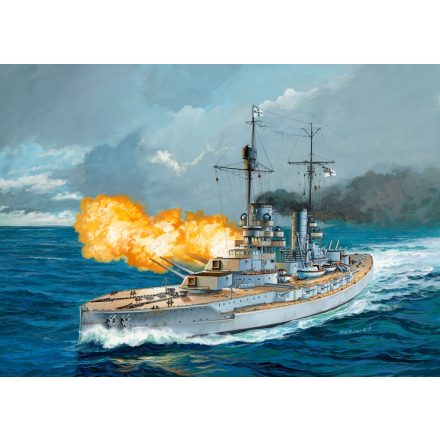 Revell SMS König WWI German Battleship makett
