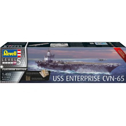 Revell USS Enterprise CVN-65 (Platinum Edition) makett